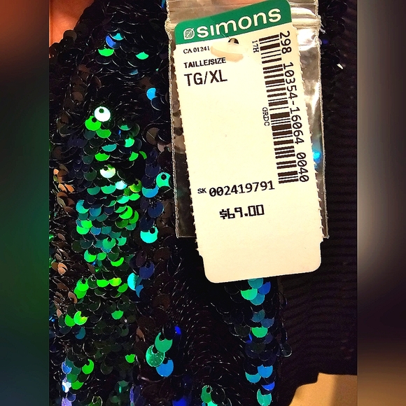 ICONE Sequin Cocktail Dress - Picture 2 of 3